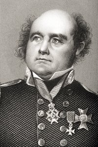 Sir John Franklin inciso da D.J. Pound da una fotografia, da 